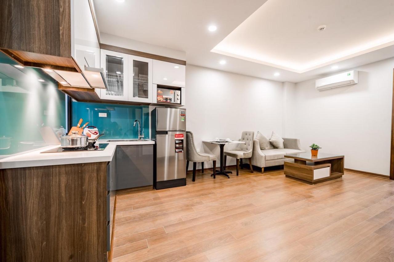 T&B Housing Aparthotel Hanoi Bagian luar foto